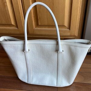 Christian Dior Bucket White Ivory handbag